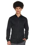 Jack & Jones Men's Parma Super Slim Fit, Black, M UK