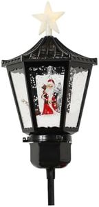 Fraser Hill Farm 16.5 in Black LED Lantern Tree Topper