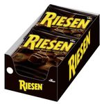 Riesen Dark Chocolate Toffee, 135g (Pack of 15)