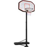 COSTWAY 200-305cm Basketball Stand, Pro Freestanding Basketball Set, Fully Adjustable Portable Hoop Net Backboard System For Kids Adults Play, Train and Practice in Playground, Yard, Garden