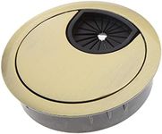 Haobase Home Office Desk Table Computer 60mm Cable Cord Grommet Hole Cover Bronze