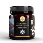 NAKI Manuka Honey Harvested, Tested. Traceable. Certified 100% New Zealand Honey - International Gold Award Winner (UMF 20+ MGO 830+, 250 grams)