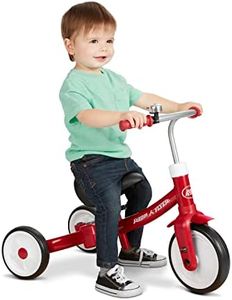 Radio Flyer Triple Play Trike, Toddler Tricycle, Balance Bike and Ride-On, Ages 1-3