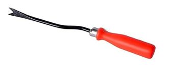 Ocean Mart Hand Weeder - 1 Pc (Orange Handle, Black Blade) | Weed Remover Agriculture Tool for Gardens |Weeding Tool for Terrace Garden |Durable Hand Weeder for Garden |Garden Plants Weeder for Lawn