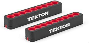 TEKTON 9-Tool 1/4 Inch Bit Rail Set, 2-Piece | ODB91000