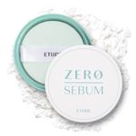 Etude House Zero Sebum Drying Powder 4g New (21AD) | Lightweight Oil Control No Sebum Loose Face Powder with 80% Mineral | Long Lasting for Setting or Foundation