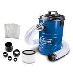 Scheppach DC100 Dust Extractor, 1200W, 215m³/h Airflow, 65L Collection Drum, 2m Hose, 0.5 Micron Filtration