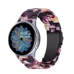 FitTurn 22mm Resin Wrist Straps Compatible for AGPTEK LW11 Watch Bands, Quick Release Adjustable Replacement Strap Wristband for AGPTEK Smartwatch for Men Women (Color 3)
