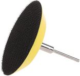 MiJunHD 2 Inch Hook and Loop Backing Sanding Pads Backer Plate with Polisher Buffer Pads for Drill Adapter