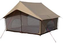 DOD T5-668-TN Classic Look Home Tent Poly Cotton Fabric for 5 Person Camping & Hiking