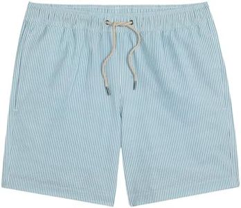 Fair Harbor Bayberry Trunk –– Men's Swim Suits with Liner, 7-inch Inseam –– Anti-Chafe Classic fit Swim Trunks