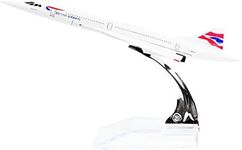 24-Hours British Airways G-BOAC Alloy Metal Souvenir Concorde Model Airplane