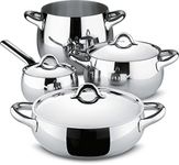 Alessi sg100s7 Mami Cookware Set Stainless Steel 38 x 46 x 40 cm