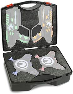 ArmoGear Laser Tag Carrying Case with Handle Laser Tag 4 Pack (Non-Rechargeable Only) | Perfectly Fits 4 Laser Battle Blasters & 4 Vests (CASE ONLY)