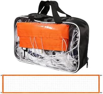 JOLLYTOPIA Adjustable Portable Pool Volleyball Net Tear Resistant Multi Sport Outdoor Game Set with Storage Bag