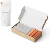 AM MIST ORANGE Screen Cleaner 3-pack w/Refill |200 ml| All-in-One Spray and Microfiber Cleaning Cloth, Refillable Cleaning Sprays for Car screens, Phones and Laptop Screen, Portable and Eco-Friendly