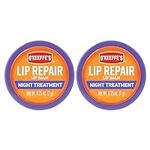 O'Keeffe's Lip Repair Night Treatment Lip Balm (Pack of 2), Clear