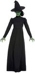 Smiffys 51061S Wicked Witch Costume, Women, Black, S - UK Size 08-10