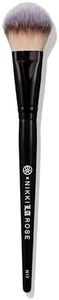 BK BEAUTY - NIKKI LA ROSE N17 MULTI-PRO FACE BRUSH – Dual-Sided Paddle Brush for Face Application, Liquid, Powder Blending - Bronzer, Contour, Blush, Foundation