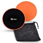 Limm Core Sliders for Working Out - Exercise Sliders Fitness, Stability, Ab, Legs & Full Body (Set of 2) - Bonus Carry Bag & Workout Ebook - Gym Gliding Disc Pads for Hardwood, Carpet & More