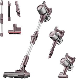 Eureka AK10 Pro Leichter Akku Staubsauger, 29000pa Kabelloser Staubsauger Leistungsstarker 60min Laufzeit mit LED-Anzeige, Flex-Schlauch, Stabstaubsauger für Tierhaare Hartböden Teppiche