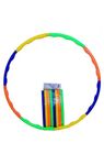 TASCO SPORTS Halo Hoop for Kids | Fun Fitness and Play Activity | Adjustable, Lightweight, and Durable Hula Hoop for Outdoor and Indoor Use