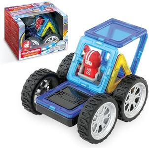 Magformers Kart Rally Magnetic Tiles And Blocks Toy. Makes Vehicles And 3D Models. STEM Toy And Creative Play Toy.