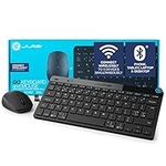 JLab Go Bundle Bluetooth & Wireless Keyboard and Mouse Set - Multi Device for iPad, PC, Laptop - Small Bluetooth Keyboard & Mice or 2.4G USB Option, Also for Apple/Windows/Computer/Tablet/Mac Devices