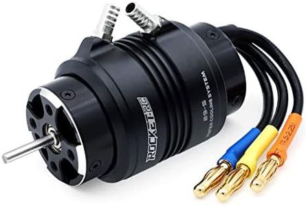 2958 Brushless Rc Boat Motor, Surpass Hobby 4950KV Brushless Motor with Cooling Set for RC Boat