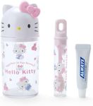 Sanrio 983829 Hello Kitty Toothbrush & Cup Set, Kitty-chan hello kitty 4.7 x 2.8 x 2.0 inches (12 x 7 x 5 cm), Character