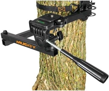 MUDDY Basic Durable Adjustable Lightweight Portable Easy-to-Install Silent Hunting Outdoor Camera Arm Camera Head Adjust a Full 360 Degrees + Extension Arm Swings 180 Degrees