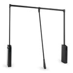 Pull down Closet Rod for Hanging Clothes 35-46 inches