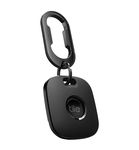 SURITCH Case for Tile Mate 2022, Tile Mate Holder with Anti-Lost Carabiner Protective Cover Keychain for Tile Mate 2022 -(Black)