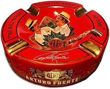 Arturo Fuente Limited Edition Large 8.75 Porcelain Cigar Ashtray Red