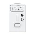 ECO-NEWLEAF DIY Tuya WiFi Smart Dimmer Switch Module, Wireless Remote Control, Smart Life Tuya App, Alexa Google Home Voice Compatible