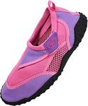 Boys Girls Mens Womens Surf Aqua Shoes Beach Swim Water Shoes Wetsuit Socks (UK 5, Pink)