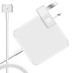 Compatible with 60W Mac Book Pro Charger Power Adapter AC 2 T Connector for Mac Pro/Mac Air 13-Inch Retina Display（Late 2012-2017）