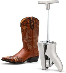 Boot Calf & Shaft Stretcher for Women & Men – Heavy Duty Metal Instep, Shaft & Leg Boot Expander – Cowboy, Tall, Leather, Western, Work, Hiking Boots – Wide Calf Boot Stretcher Tool
