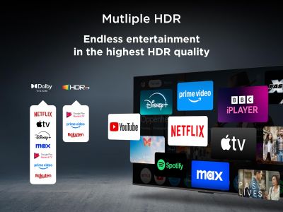 TCL 85" QLED 4K Smart TV – Ultra HD HDR, Large Screen