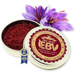 Award-Winning Certified Grade1 Saffron Threads- 100% Pure & Natural All Red Golden Spice for Tea, Paella,Tahchin,Golden Milk-(Premium Grade) Super Negin Saffron (4 Gr | 0.14 OZ, Super Negin Saffron)