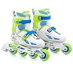 Osprey Unisex-Youth SK3010-M Kids Roller, Adjustable Inline Skates, Ages 5+, Blue, Medium