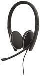 SENNHEISER SC 165 USB (508317) - Double-Sided (Binaural) Headset for Business Professionals | with HD Stereo Sound, Noise-Cancelling Microphone, & USB Connector (Black)