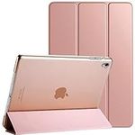 For Apple iPad 9th / 8th / 7th Generation Case Cover (2021/2020/2019) (10.2 Inch) Smart Magnetic Ultra Slim Stand Cover Auto Wake/Sleep For iPad 9 / iPad 8 / iPad 7 (Rose Gold)