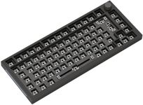 Glorious Gaming GMMK PRO 75% Barebones (Frame Only) - Modular Mechanical Gaming Keyboard, TKL Size (75%), 1.5kg Frame, RGB, Customisable, 5-Pin Switch Support, International/ISO Layout - Black Slate