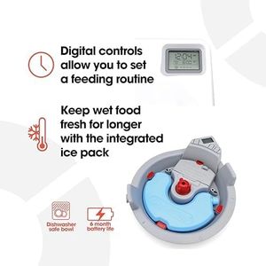 Cat Mate Automatic Pet Feeder C300 – Programmable Food Dispenser