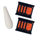 MYMUSE Swipes Cleansing Wipes For Women Pack of 8 (8V) & Pulse Personal Hand-Held Massager for Him & Her (Morning Light)
