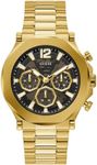 GUESS Men Analog Quartz Watch with Stainless Steel Strap GW0539G2