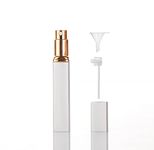 Sichumaria®12 ml Dumb Silver Mini Travel Perfume Refillable Bottle Spray Empty Atomizer with Perfume Extractor Pump,Funnel