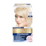 L'Oréal Paris Excellence Crème Hair Dye with Hyaluronic Acid, Ultra Light Ash Blonde AA01, Hair Color for Women, 100% Grey Coverage, Long Lasting Rich Colour, Hair Dye Kit, 1EA