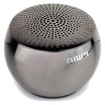 Aiwa ORB Bluetooth Wireless Speaker with TWS and EDR technology - CNC Milled Metal Body finished in Anodised Black Chrome